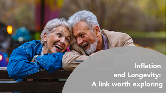 Two elderly but active people enjoying a talk